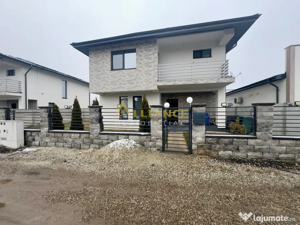 Casa Individuala - 4 camere - 3 bai - 520 mp teren