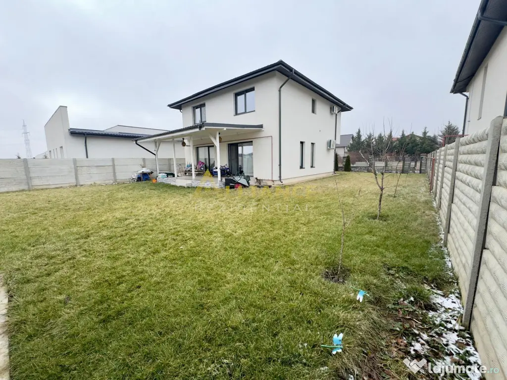 Casa Individuala - 4 camere - 3 bai - 520 mp teren