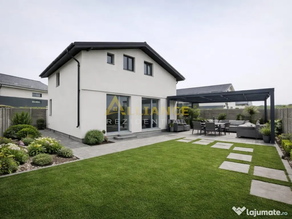 Vila individuala - 4 camere - 3 bai - 200m de bulevardul pri 