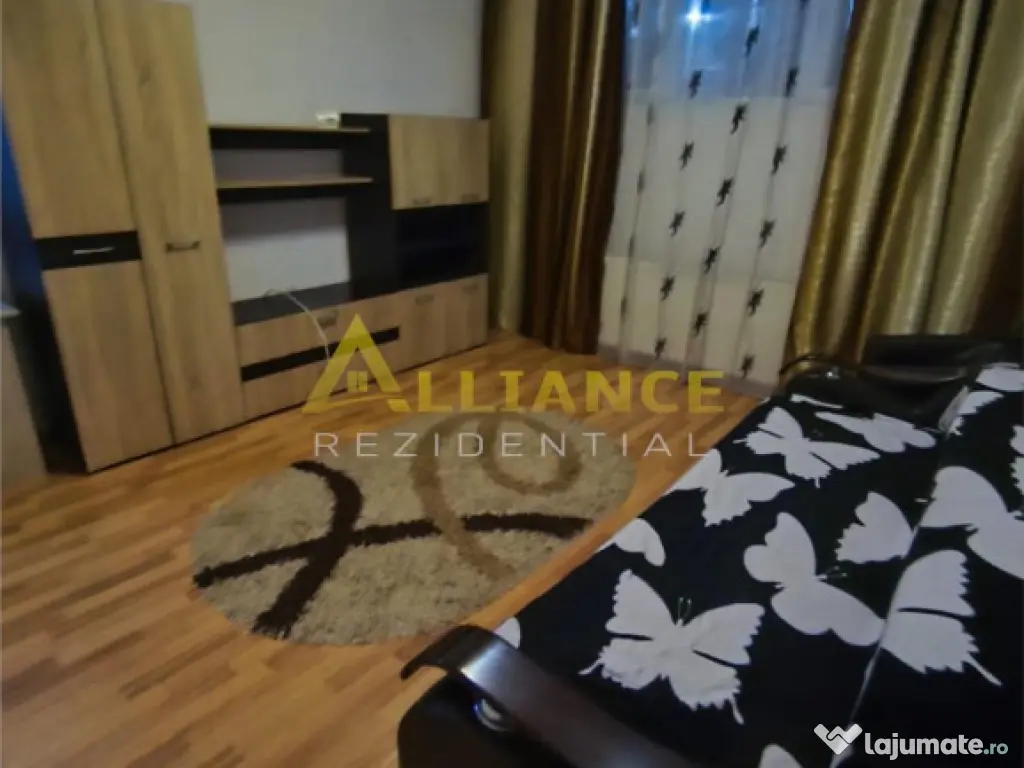 Investitie sigura! Garsoniera decomandata mobilata cu parcar 