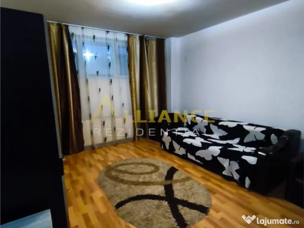 Investitie sigura! Garsoniera decomandata mobilata cu parcar 