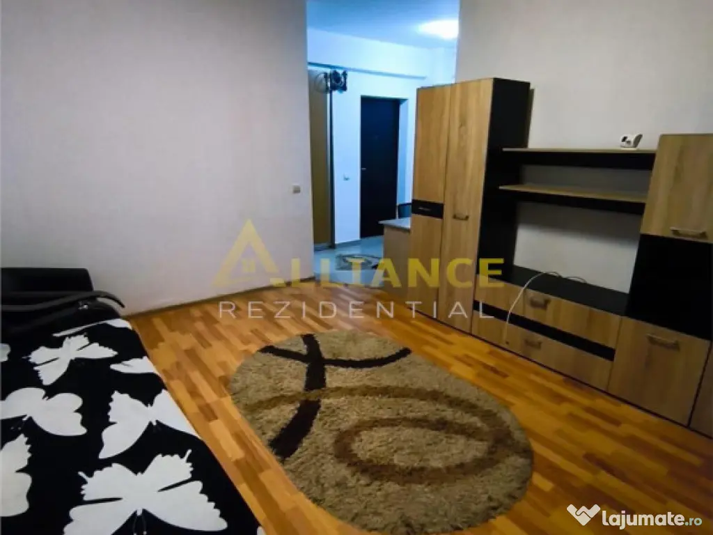 Investitie sigura! Garsoniera decomandata mobilata cu parcar 