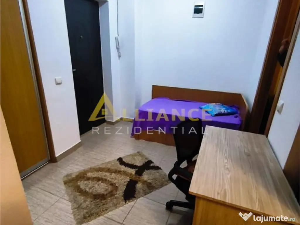 Investitie sigura! Garsoniera decomandata mobilata cu parcar 