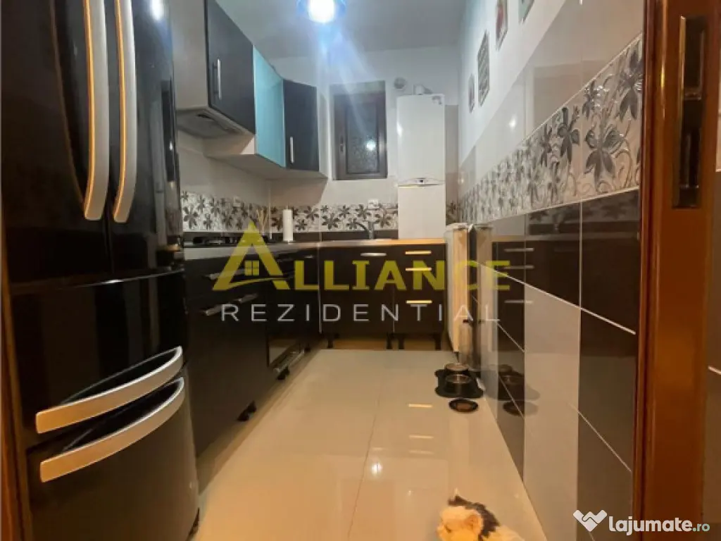 Apartament 3 camere mobilat si utilat Campus Scolar Popesti 