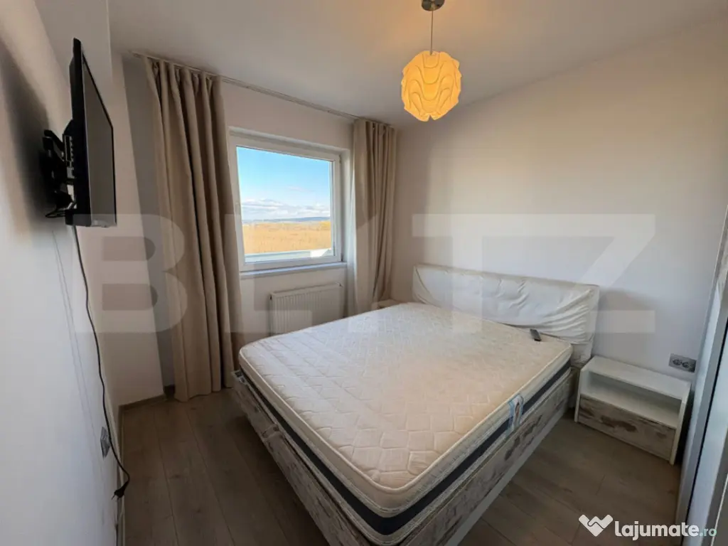 Apartament 2 camere, semidecomandat, cu parcare, 50 mp, Intr 