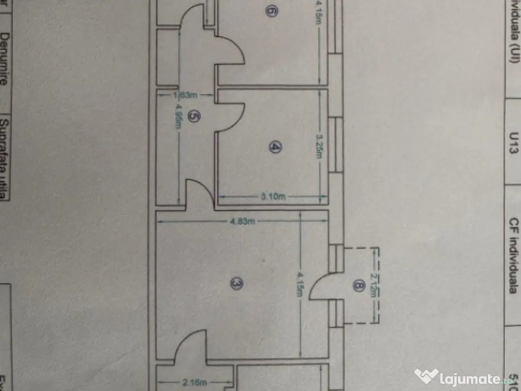 Apartament 3 camere, central, 68 mp, mobilat – Baia Sprie 