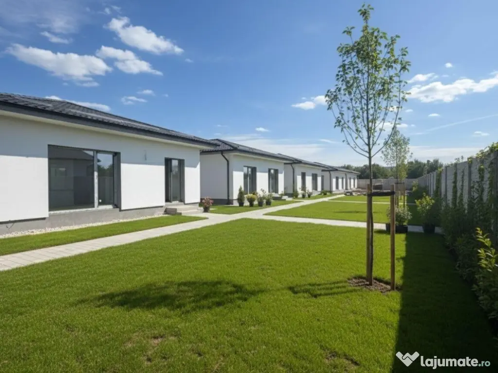 Casă individuală parter 130mp construiți, teren 400mp Tunari 