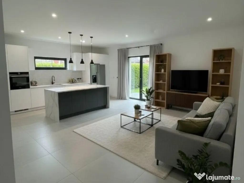 Casă individuală parter 130mp construiți, teren 400mp Tunari 