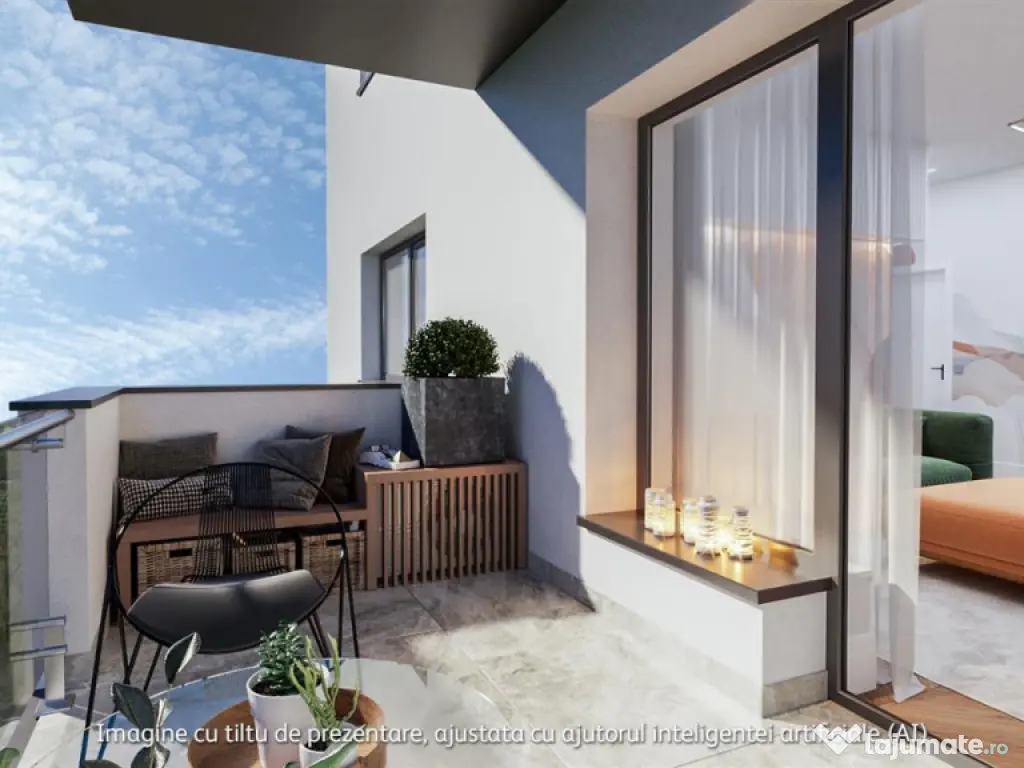 Apartament 3 Camere cu dressing, terasa si balcon, Zona Raho