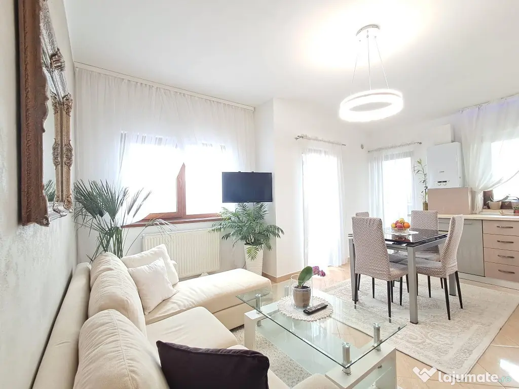 Apartament 3 camere finisaje moderne, parcare privata Apahida 
