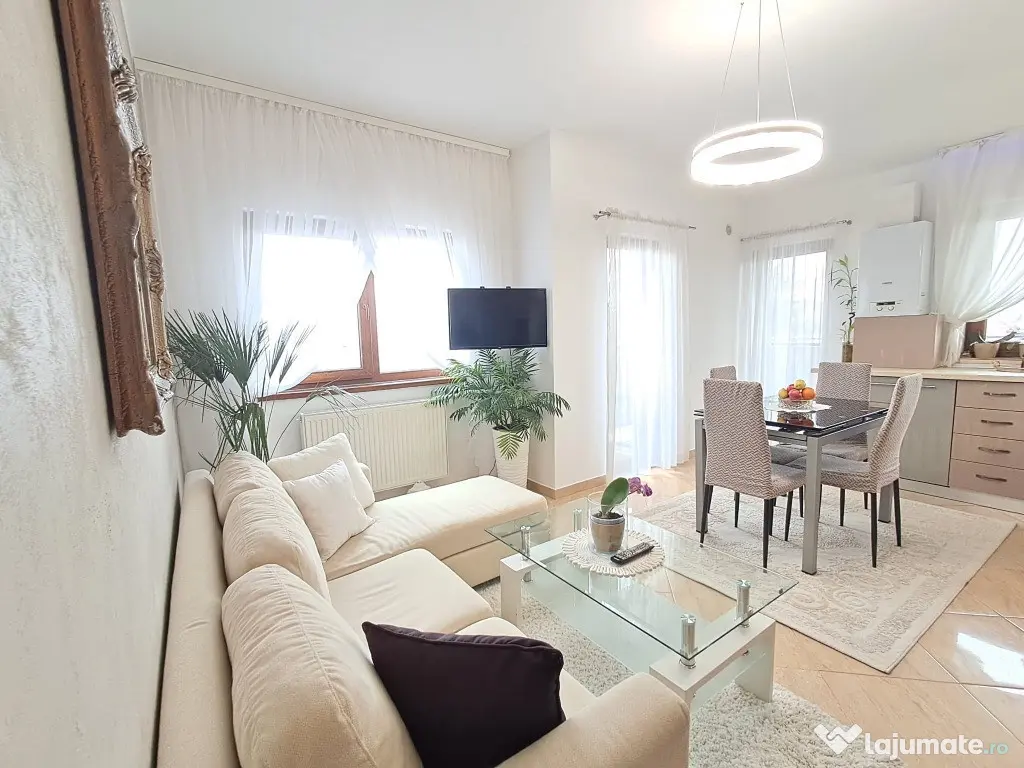 Apartament 3 camere finisaje moderne, parcare privata Apahida 