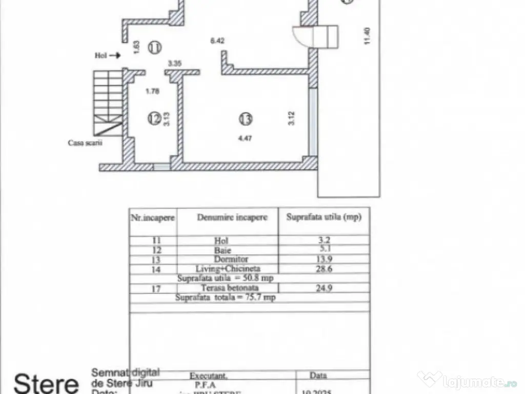 Mamaia Nord apartament nou 51 mp cu terasa si loc parcare