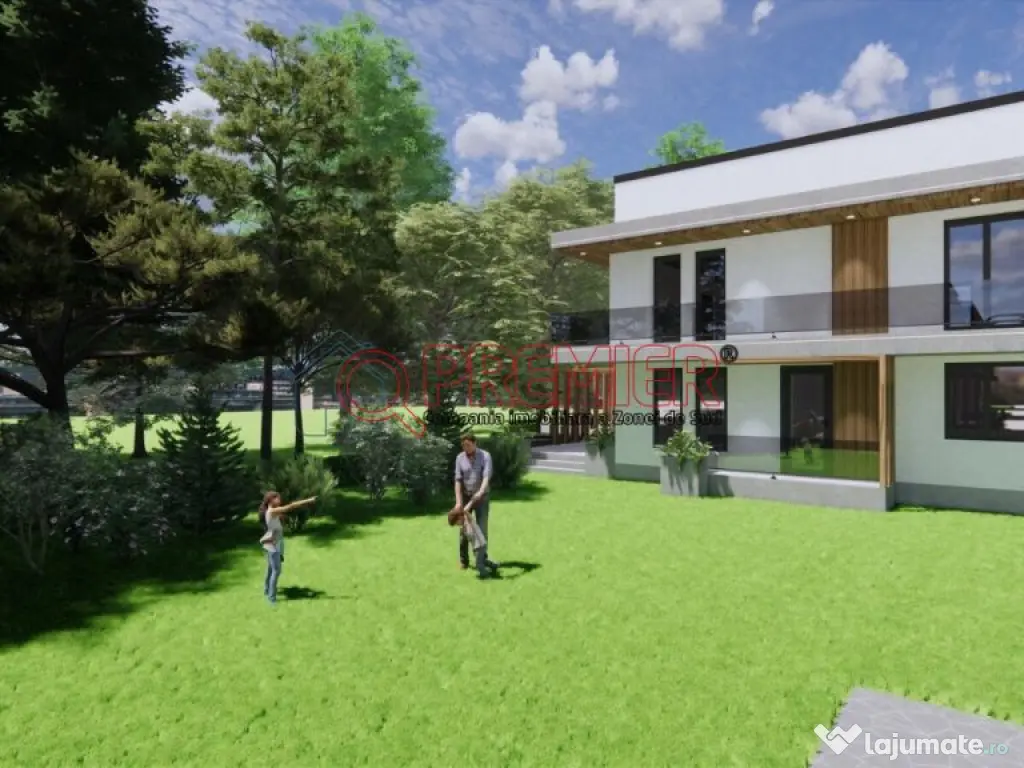 Ansamblu Vile Premium - Finisaje La Alegere - Curte