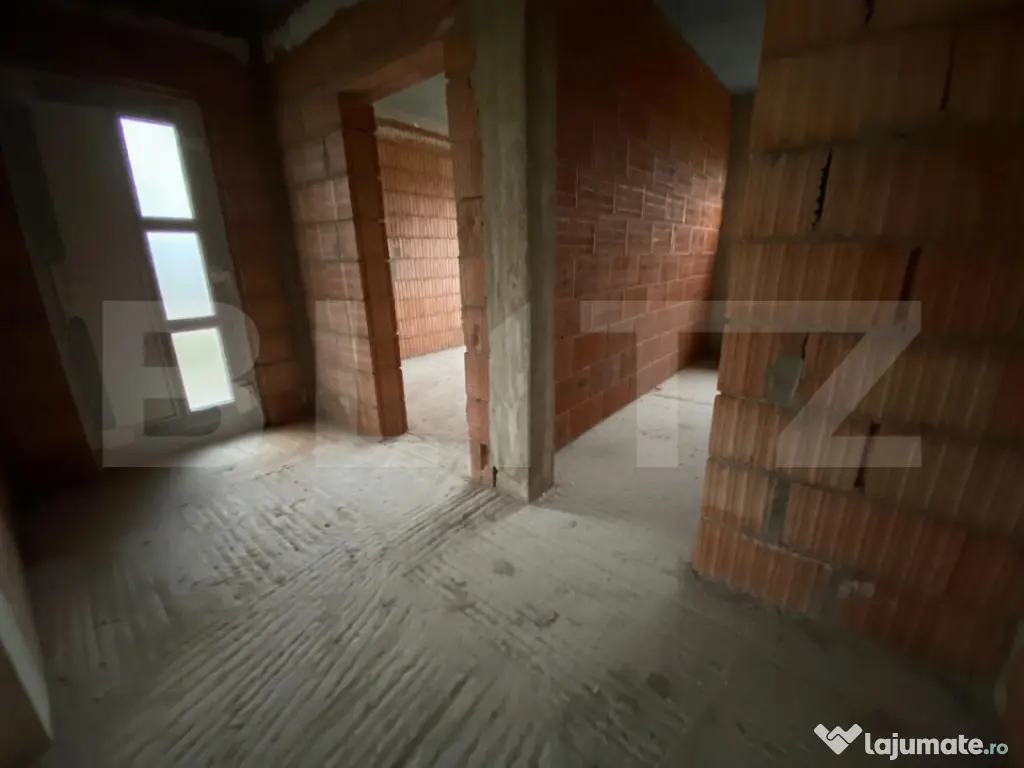 Duplex 3 camere, 70 mp utili, teren 284 mp, Mosnita Noua-Urs 