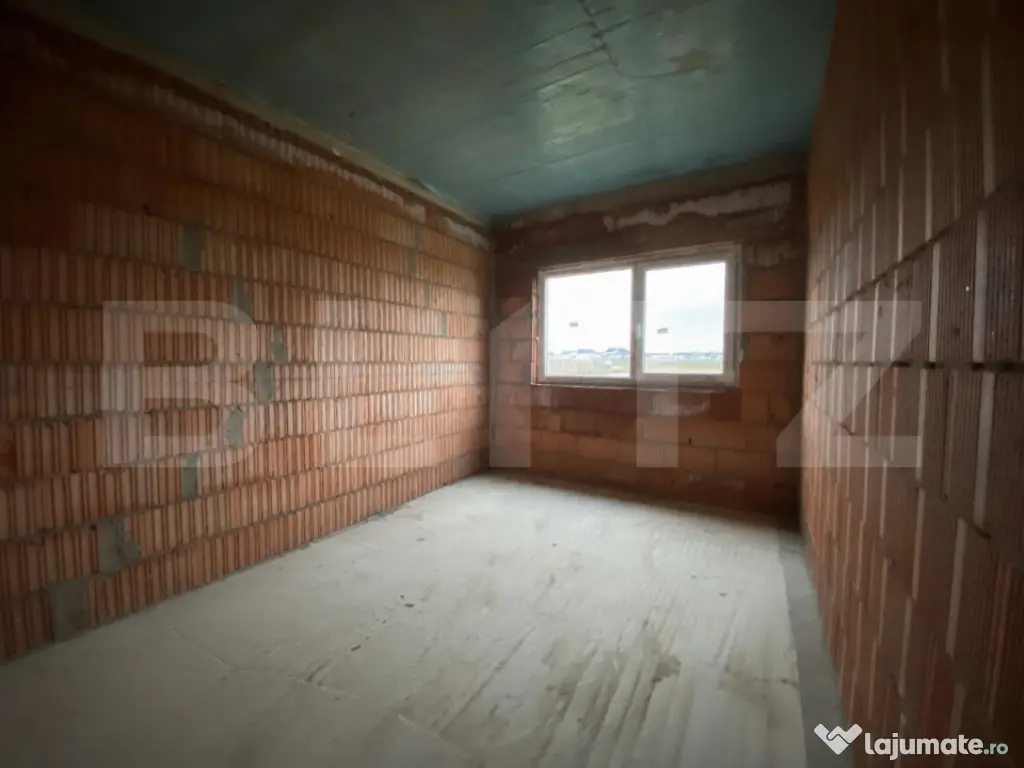 Duplex 3 camere, 70 mp utili, teren 284 mp, Mosnita Noua-Urs 
