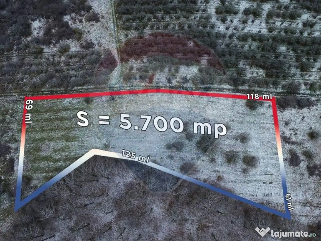 Teren 5,700mp Somcuta Mare / investitie cu potential major 