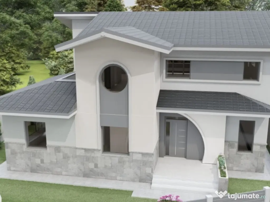 Super locatie, padure Rosu, vila în constructie 290 mp , te 