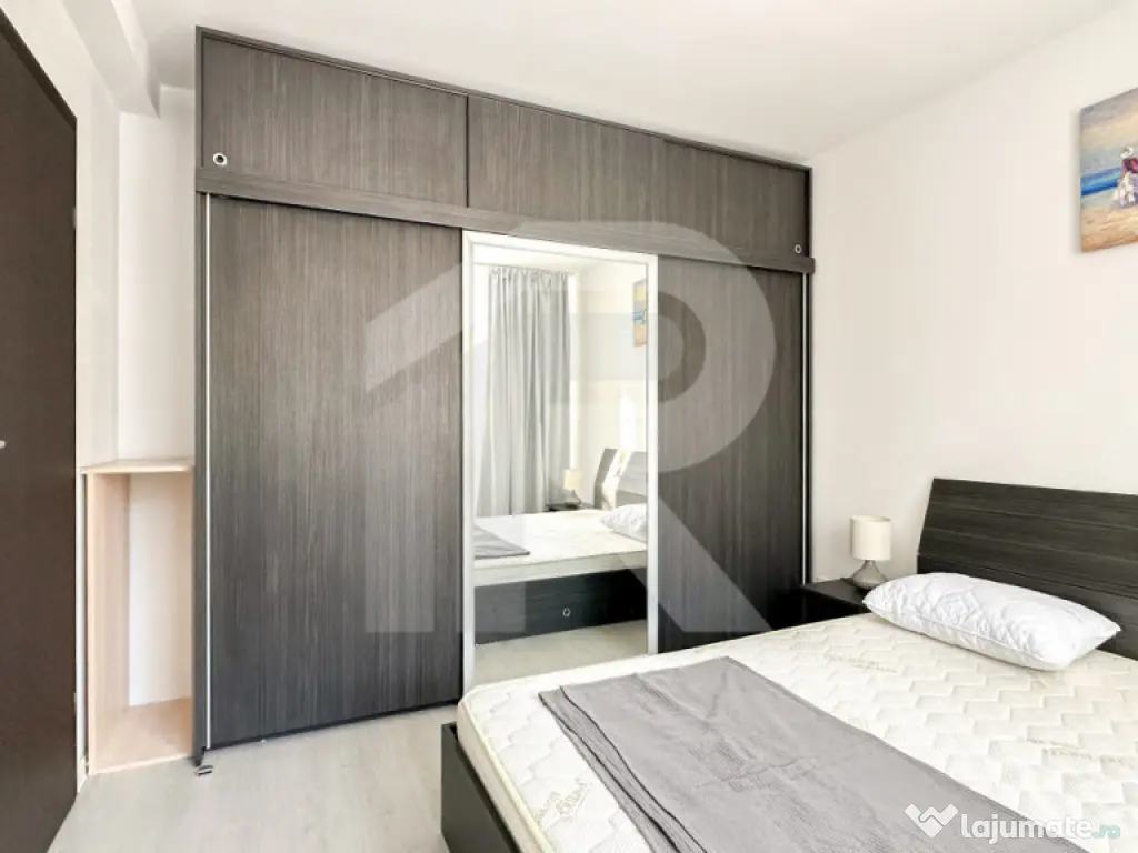 Brancoveanu, ap cu 2 camere de inchiriat, centrala proprie, 