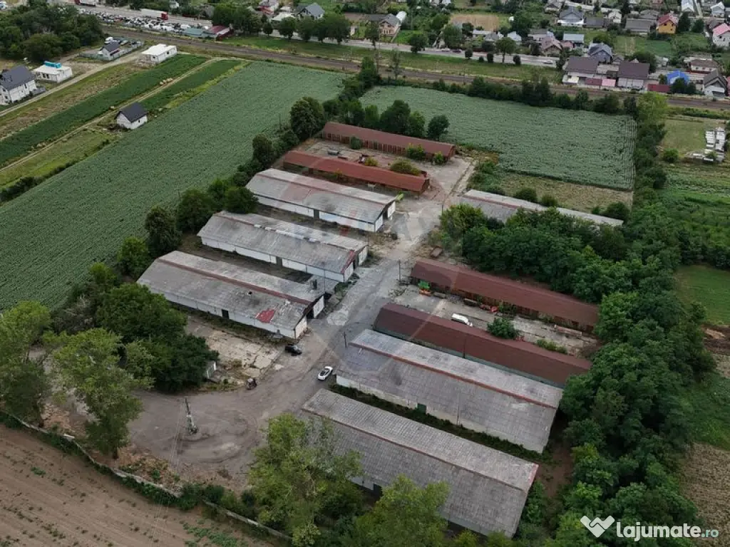Platformă industrială 33.051 mp teren | 7.120 mp hale |... 