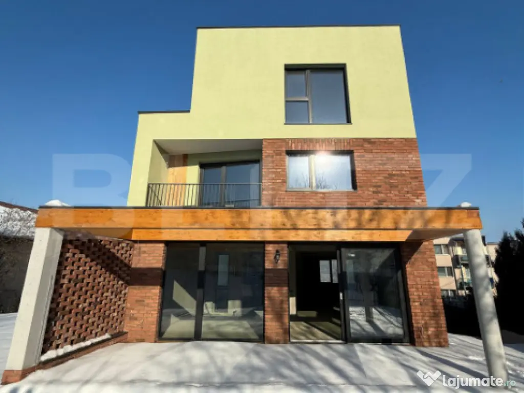 Casa premium semifinisată cu panoramă in Gruia