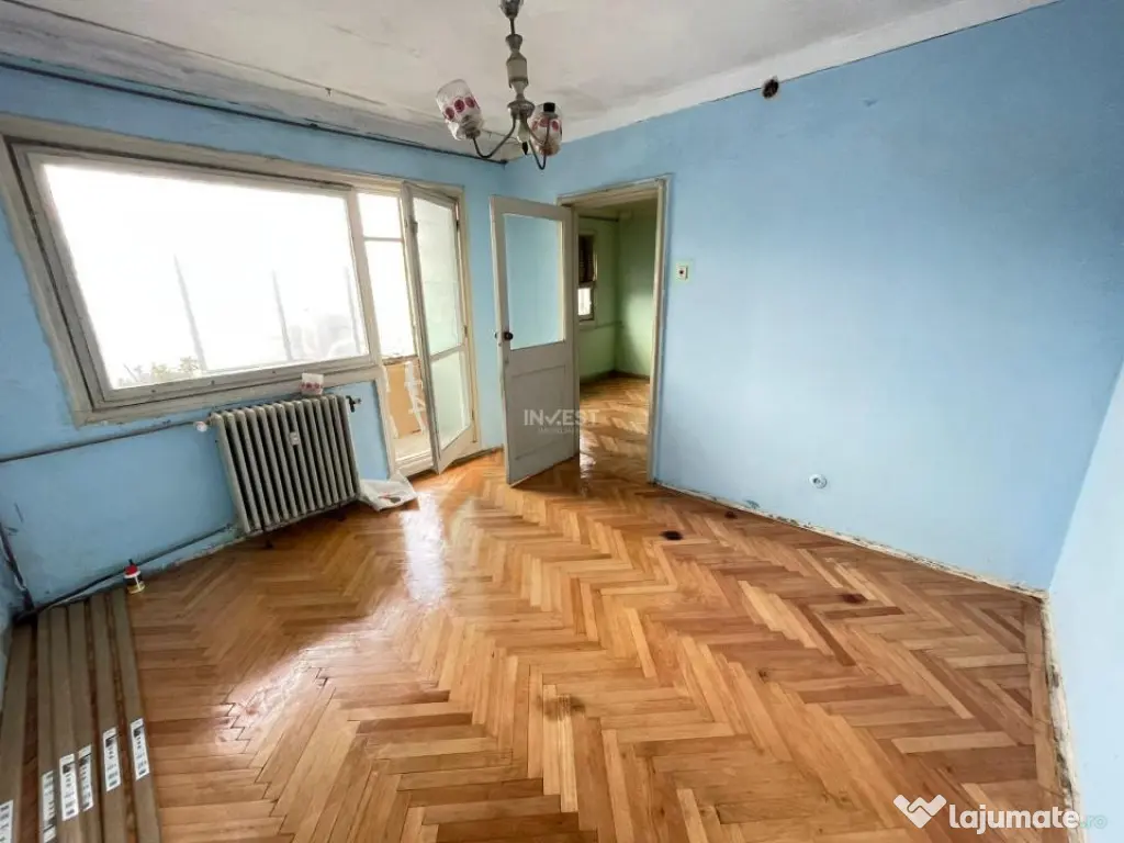 Apartament 2 camere-Podu ros-50 mp-bloc fara risc 