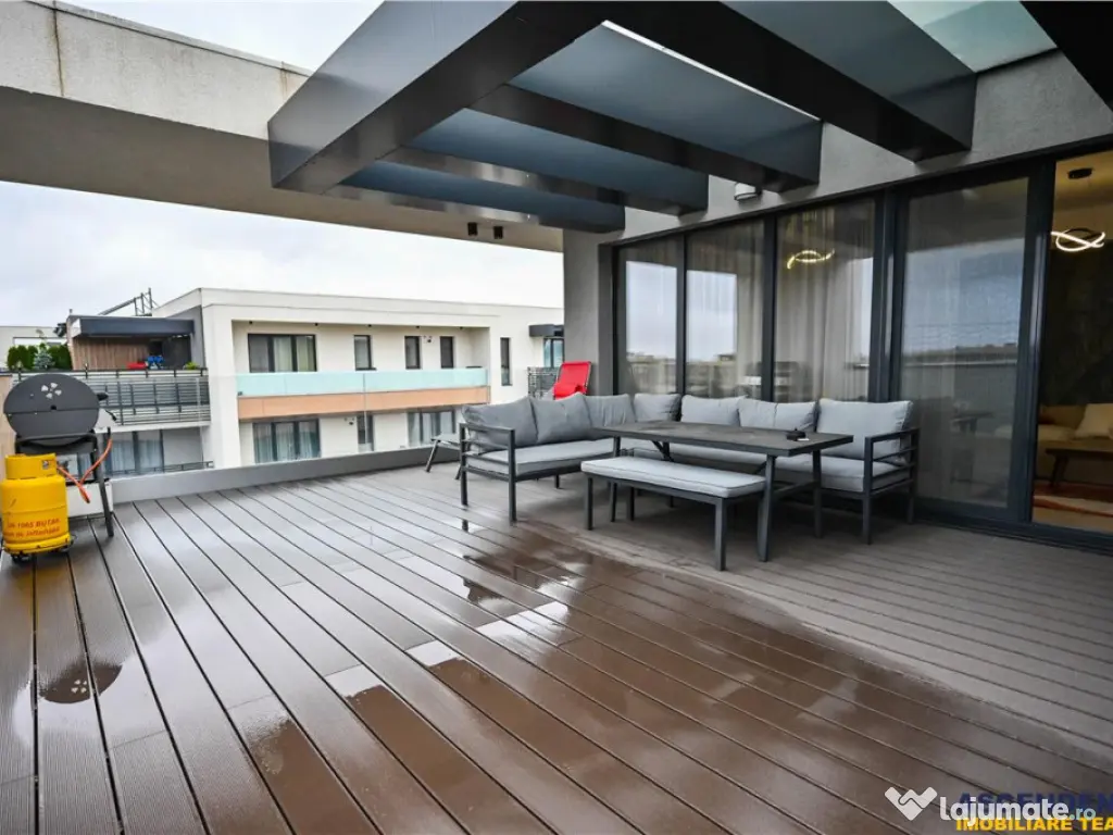 FILMTur 3D!Premium Penthouse, echipat,parcare subterana,50 m 