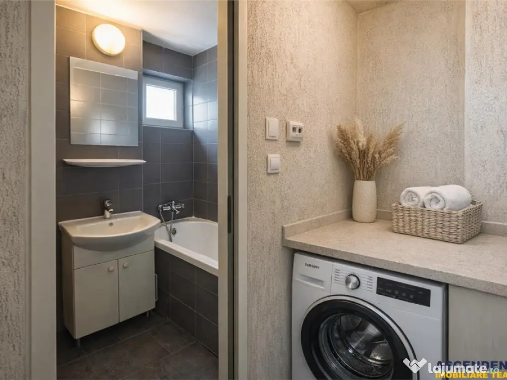 Apartament 2 camere,improspatat, decomandat,balcon,pivnita,T 