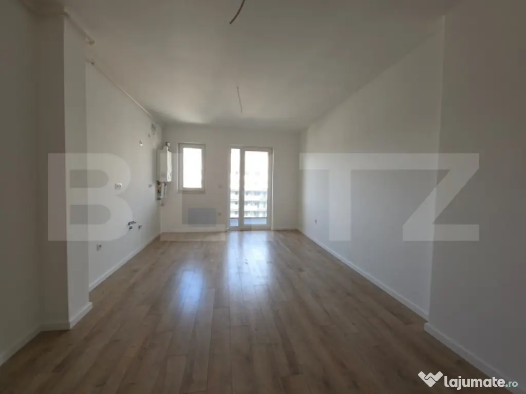Apartament 3 camere, 63,90 mp, balcon 12,28 mp, finisaje pre