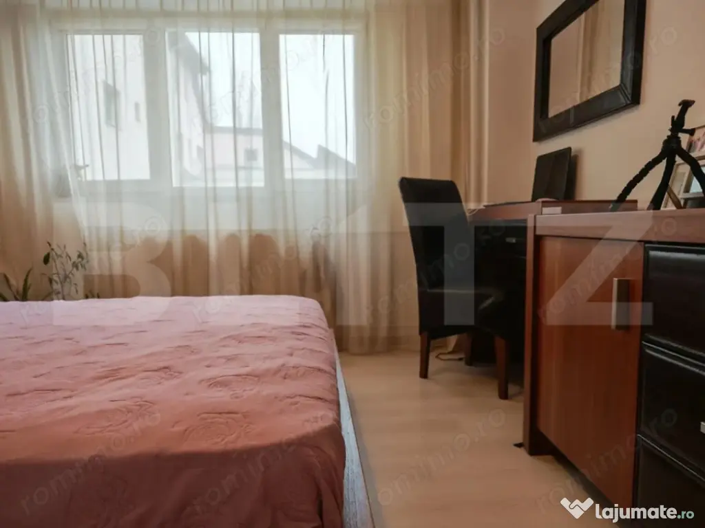 Apartament 3 camere, 87 mp, 3 Balcoane, 2 Bain - Langa Parc