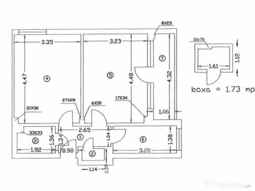 2 camere | Unirii | Cocor | Centrul Vechi | 