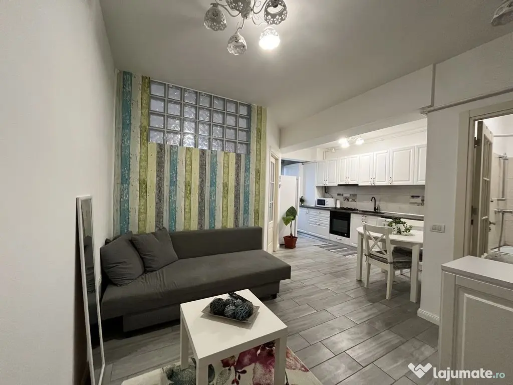 Studio bine compartimentat, parcare, complet mobilat, ren... 