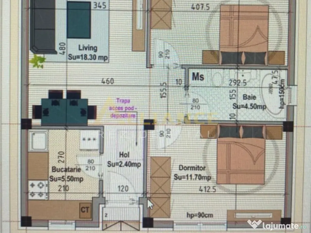 Casa Tip Duplex 3 camere Popesti - Leordeni/ Th Pallady-ULTI 