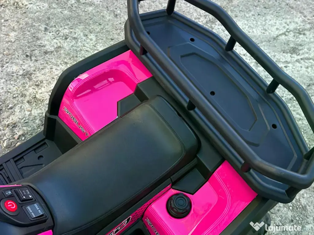ATV electric pt. copii Mini DESERT, 4x 30W 12V, cu telecomanda  Pink 