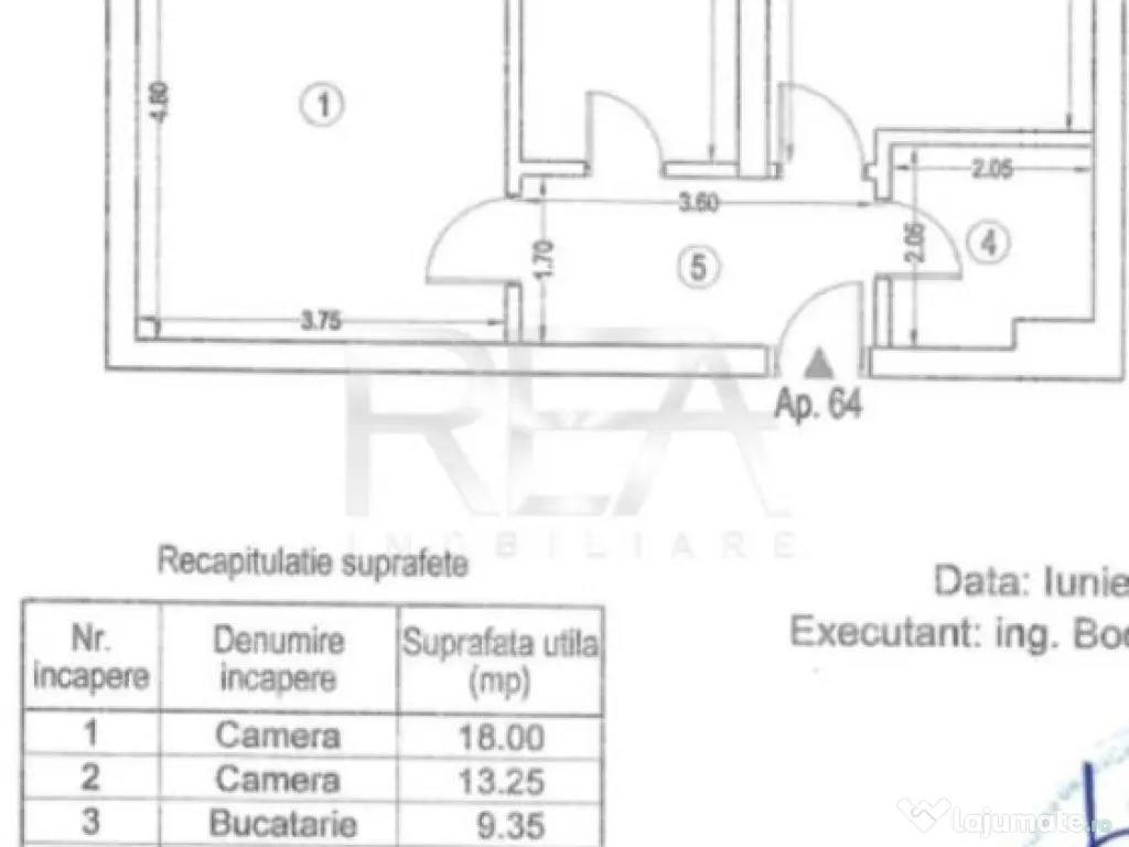 2 camere, 7/12, 55mp-Exigent Plaza-Faza 2