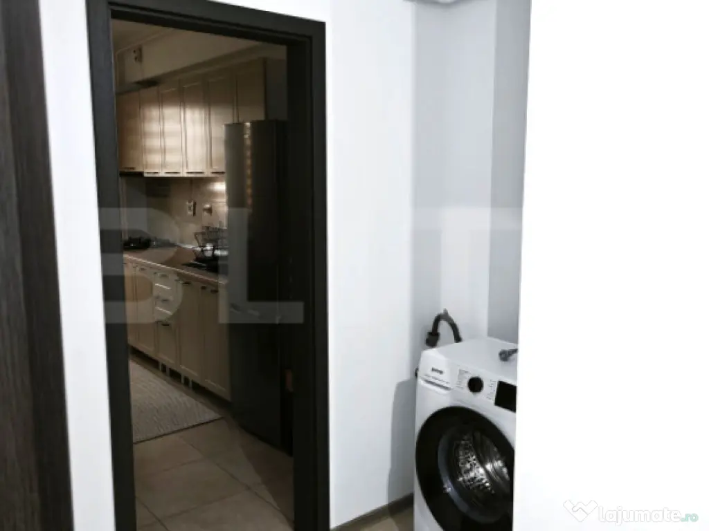 Apartament 2 camere, nou, mobilat, utilat, 58 mpu si loc de