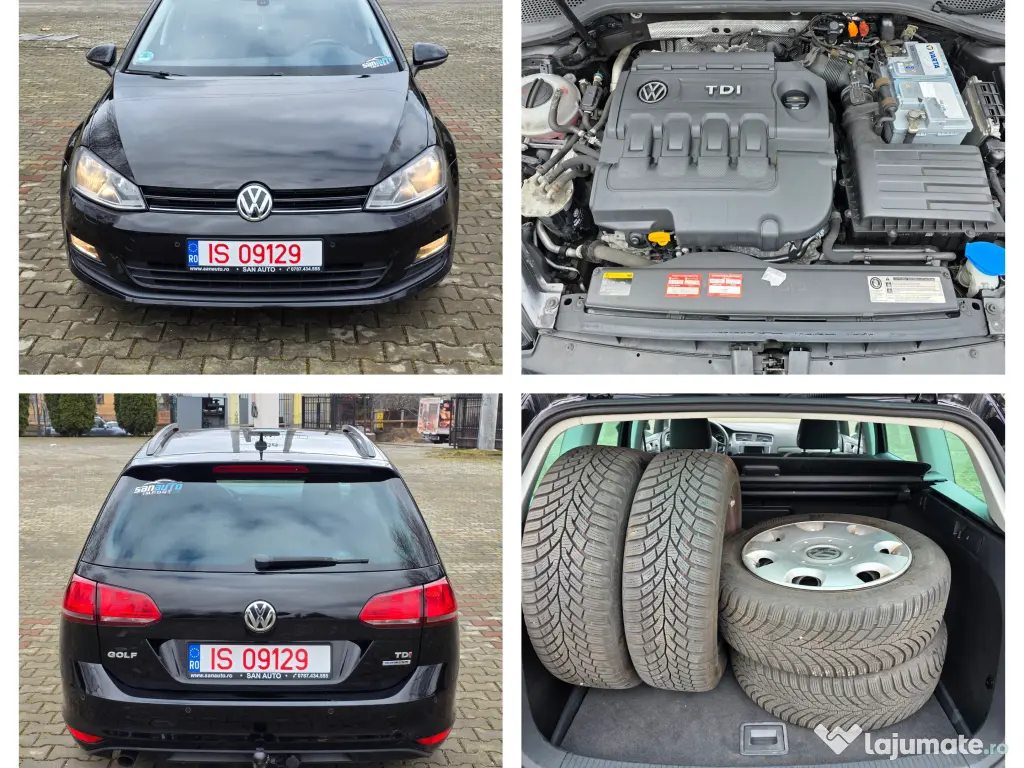 VW Golf VII 2013 1.6 TDI 105CP euro5 automata/ GARANTIE /RATE /LIVRARE