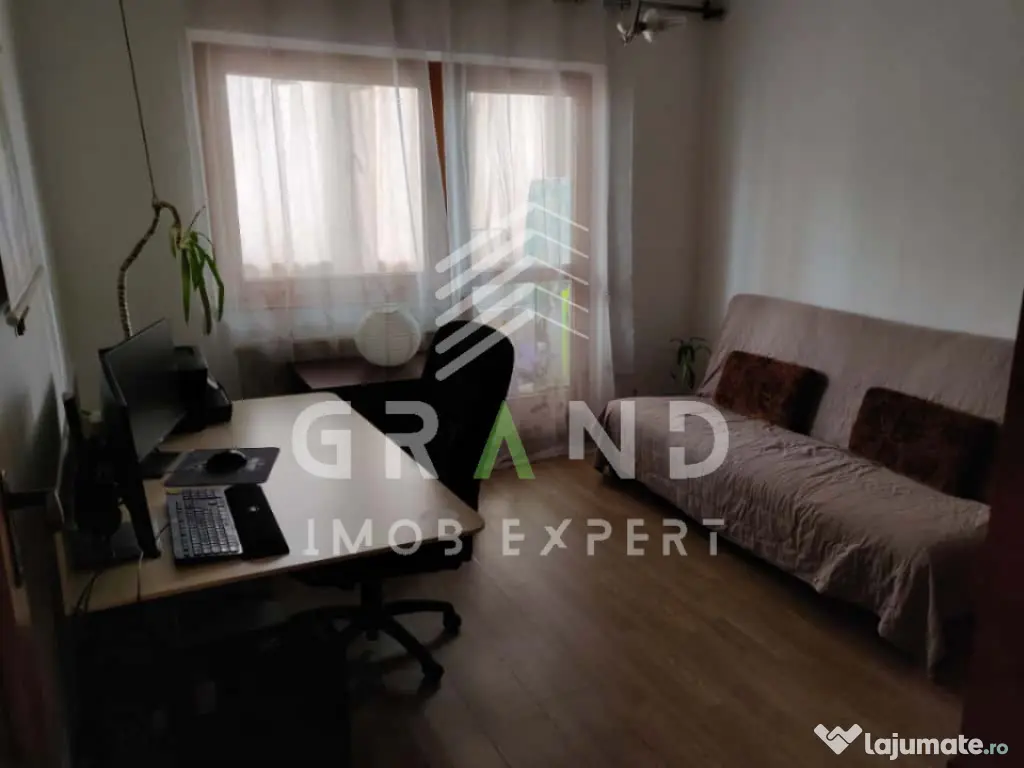 3 camere | 65 mp | BALCON | Etaj 2/4 | Mănăștur | P-ța I 