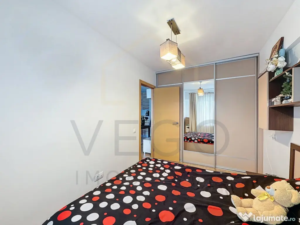 2 camere in bloc nou, terasa 9 mp, garaj, zona Iulius Mall 