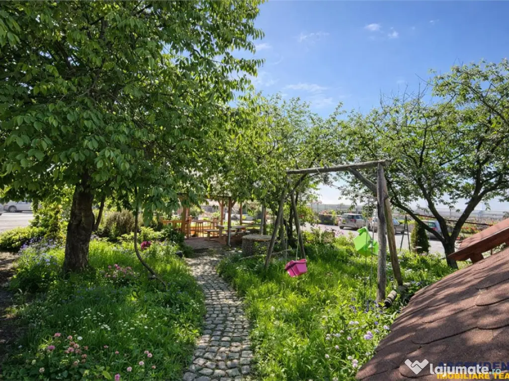 Spatiu multifunctional,locuri parcare in curte,gradina,facil 