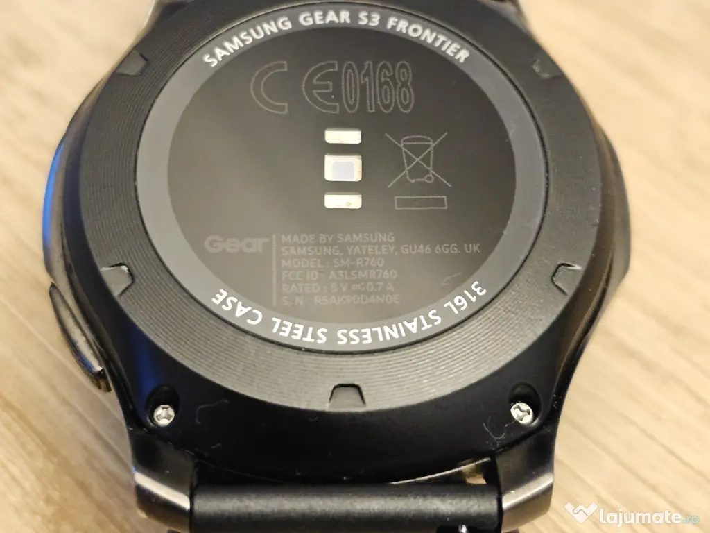 Ceas Samsung Gear S3 Frontier-Aspect Robust, Stare Foarte Bună 