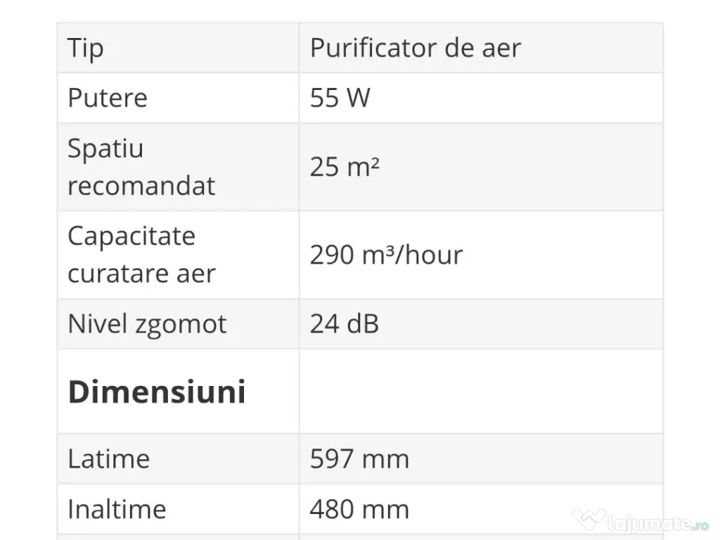 Purificator aer Electrolux WA7, Nou,special ptr protectie copii mici