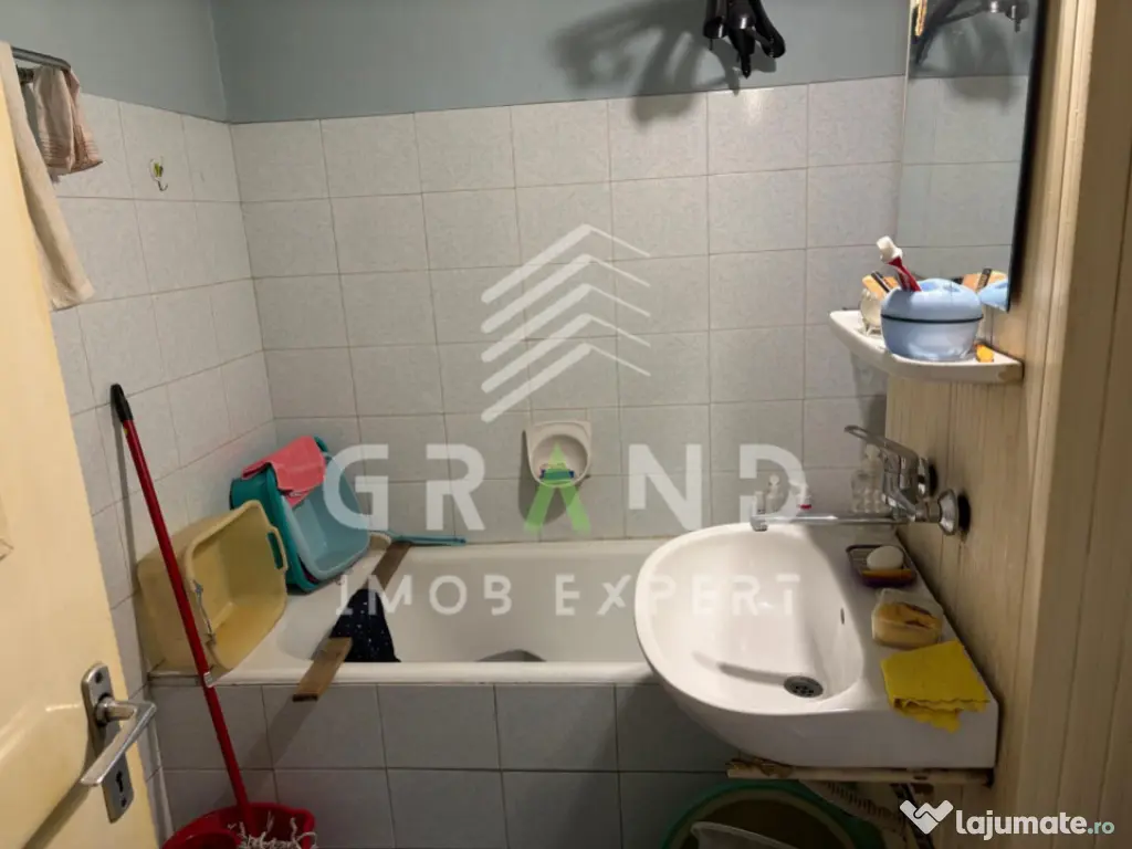 2 camere decomandate | 44 mp+balcon | Manastur/Izlazului