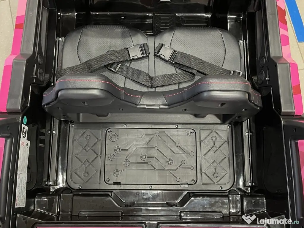 UTV electric pentru 4 copii, Kinderauto BJX1928 24V 14Ah , 500W PINK CAMO 