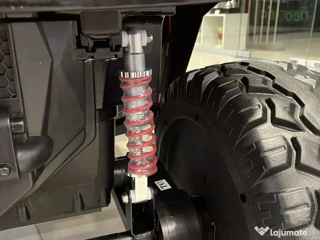 UTV electric pentru 4 copii, Kinderauto BJX1928 24V 14Ah , 500W PINK CAMO 