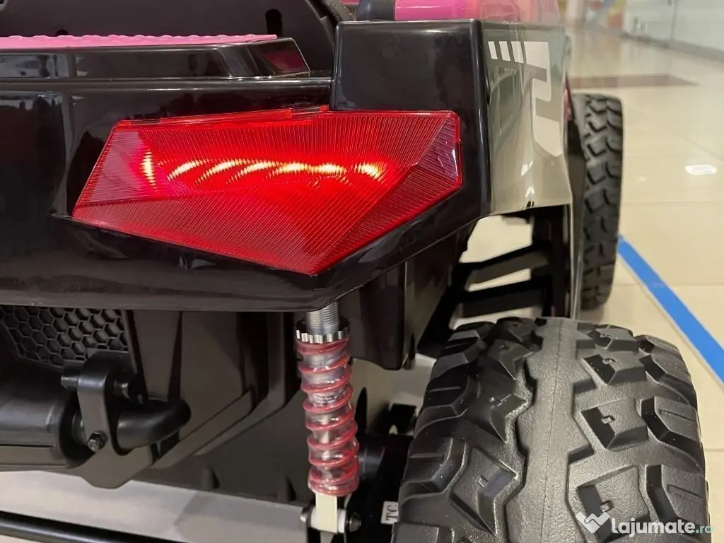 UTV electric pentru 4 copii, Kinderauto BJX1928 24V 14Ah , 500W PINK CAMO 