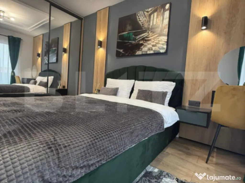 Apartament la cheie, 2 camere, totul nou, lift, garaj, zona 