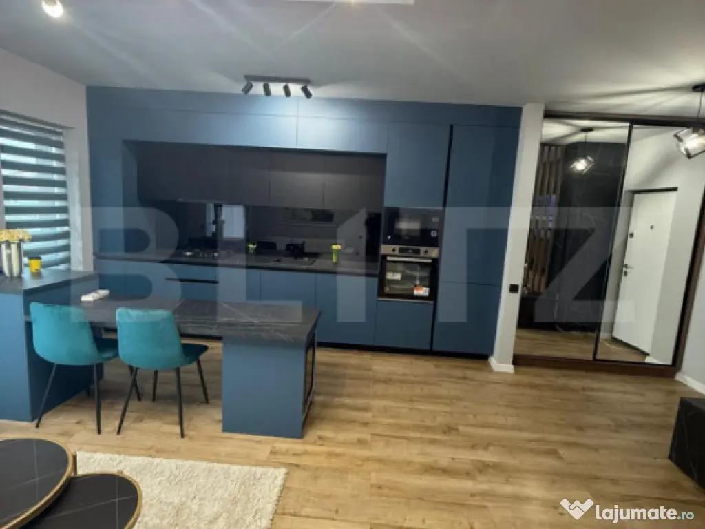 Apartament la cheie, 2 camere, totul nou, lift, garaj, zona 