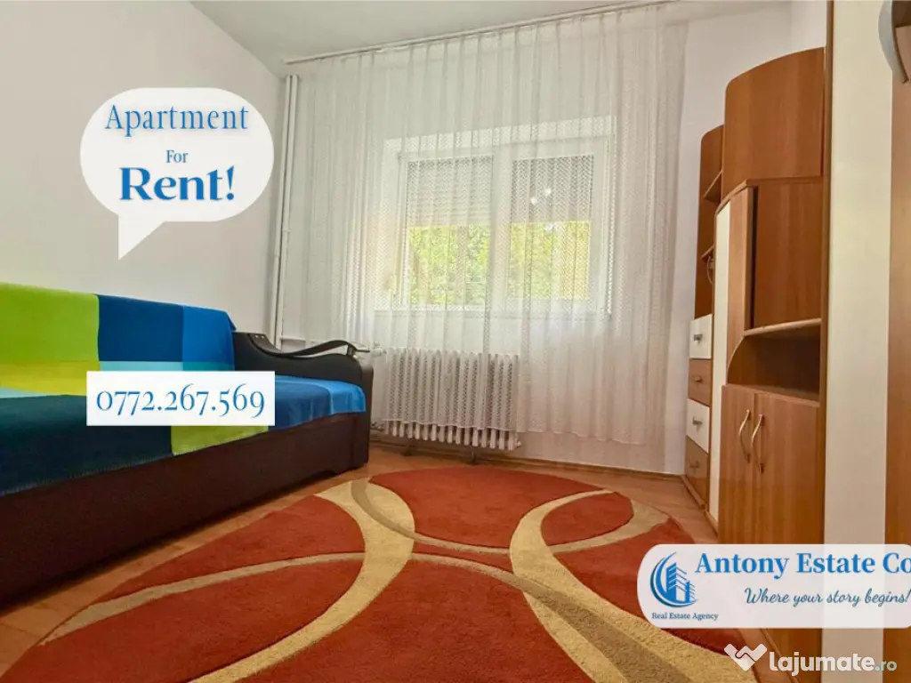 Apartament de inchiriat, 2 camere, Rogerius, Oradea 