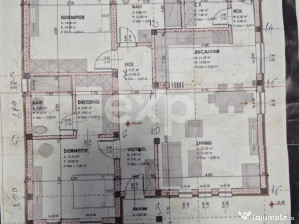 Teren 445 cu fundatie de casa mare + o Casuta locuibila mode 