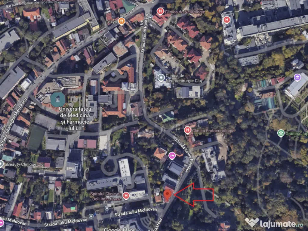 Cabinet medical pe Pasteur 22 langa Infectioase si Gradina B 